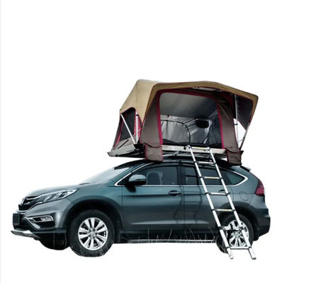 Spacious 4x4 Aluminium Automatic Rooftop Hard Shell Car Top Tent