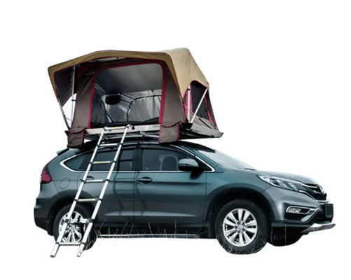 Spacious 4x4 Aluminium Automatic Rooftop Hard Shell Car Top Tent