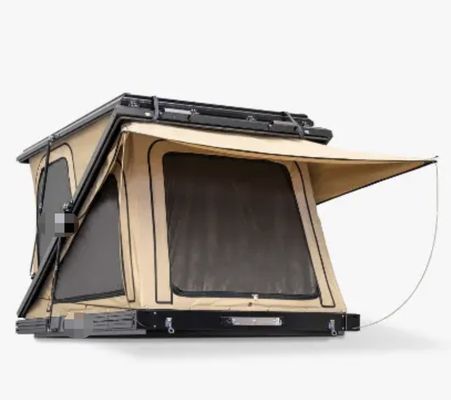 Waterproof Outdoor 4 Person All season Canvas Car Top Tent With Windows / Doors