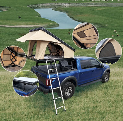 Heavy Duty One Bedroom Waterproof Rooftop Tent UV Resistant For 4x4 SUV Cars