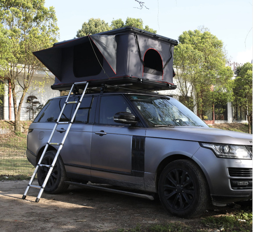 4x4 Waterproof Foldable Roof Top Tent with Aluminum and UV Resistant Canopy